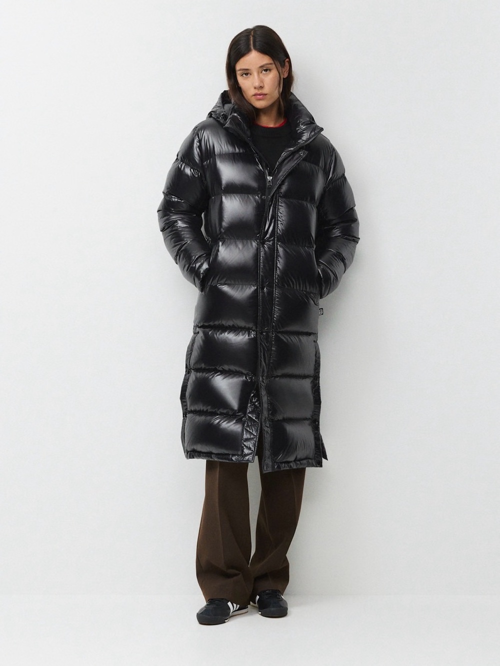 Aritzia super puff- long high gloss